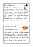 Vorschau - Arbeitsblätter - Lesetexte Alltagsgeschichten - Seite 2