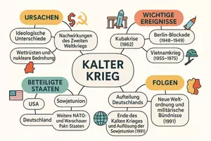 Vorschau - Arbeitsblätter - Arbeitsblätter zum Thema "Welche Staaten gehörten im Kalten Krieg zu den Westmächten?" + Lösung & MP3 + Mindmap + Infografik - Seite 2
