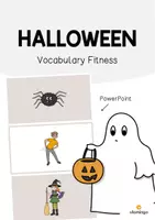 Vista previa - Juegos / Gamificación - Halloween: Vocabulary Fitness (Fitness de vocabulario) - Portada