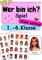 Vorschau - Spiele - Spiel Wer bin ich? Style Edition - Rätselspiel für den Unterricht 1.-6.Klasse - Deckblatt