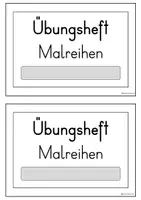 Vorschau - Arbeitsblätter - Materialpaket Multiplikation/Malrechnen/1x1 - Seite 2