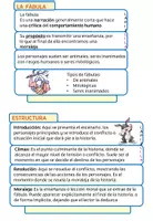 Vista previa - Hojas de trabajo - ANALICEMOS UNA FÁBULA - página 2
