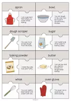 Vista previa - Juegos / Gamificación - Baking / Hornear: Puzzle (Rompecabezas para la clase de inglés) - página 3