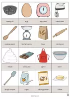 Vista previa - Juegos / Gamificación - Baking / Hornear: Drawing Game (Juego para la clase de inglés) - página 2