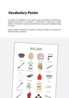 Vista previa - Manualidades / Dibujos para colorear - BAKING: Paquete XXL de materiales para la clase de inglés (Hornear) - página 2