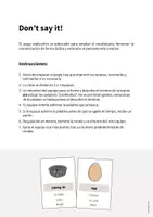 Vista previa - Juegos / Gamificación - Baking / Hornear: Don’t say it! (Juego para la clase de inglés) - página 1