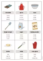 Vista previa - Juegos / Gamificación - Baking / Hornear: Don’t say it! (Juego para la clase de inglés) - página 3