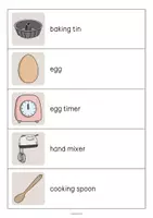 Vista previa - Juegos / Gamificación - Baking / Hornear: Running Dictation (Dictado en movimiento para la clase de inglés) - página 2