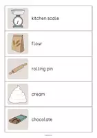 Vista previa - Juegos / Gamificación - Baking / Hornear: Running Dictation (Dictado en movimiento para la clase de inglés) - página 3