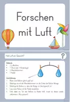 Vorschau - Arbeitsblätter - Luft - "Wir forschen mit Luft" Klasse 1 - 2 - Seite 3