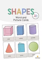 Vista previa - Decoración del aula - 3D Shapes / Figuras 3D: Word and Picture Cards (Tarjetas con imágenes para la clase de inglés) - Portada