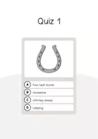 Vista previa - Juegos / Gamificación - Lucky Symbols / Símbolos de la suerte: Vocabulary Quiz (Trivia para la clase de inglés) - página 3