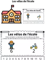 Aperçu - Jeux - Problèmes en images - Combien de vélos faut-il encore ? - Page de couverture