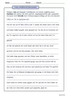 Vorschau - Arbeitsblätter - Einen Unfallbericht überarbeiten (inkl. Musterlösung) - Seite 1