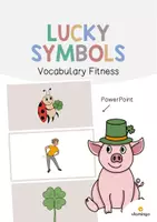 Vista previa - Juegos / Gamificación - Lucky Symbols / Símbolos de la suerte: Vocabulary Fitness (Fitness de vocabulario) - Portada