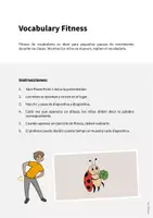 Vista previa - Juegos / Gamificación - Lucky Symbols / Símbolos de la suerte: Vocabulary Fitness (Fitness de vocabulario) - página 1
