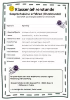 Vorschau - Arbeitsblätter - Gesprächskultur erfahren - NASA Spiel abgewandelt für Unterstufe - Seite 3