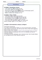 Vorschau - Arbeitsblätter - Einen Bericht verfassen- Sätze mit Konjunktionen verbinden (inkl. Musterlösung) - Seite 3