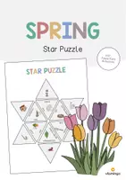 Vista previa - Juegos / Gamificación - Spring / Primavera: Star Puzzle (Juego para la clase de inglés) - Portada