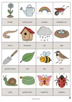 Vista previa - Juegos / Gamificación - Spring / Primavera: Drawing Game (Juego para la clase de inglés) - página 2