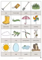 Vista previa - Juegos / Gamificación - Spring / Primavera: Drawing Game (Juego para la clase de inglés) - página 3