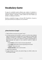 Vista previa - Juegos / Gamificación - Spring / Primavera: Vocabulary Game (Juego para la clase de inglés) - página 1