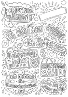 Vorschau - Mal- und Bastelvorlagen - Mein Mut-Poster (Set 2) / Growth Mindset & Mutmacher / Mutposter - Seite 3