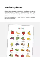 Vista previa - Manualidades / Dibujos para colorear - FRUITS: Paquete XXL de materiales para la clase de inglés (Fruta) - página 2