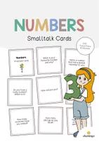 Vista previa - Tarjetas / Manipulativos - Numbers / Números: Smalltalk Cards (Tarjetas de conversación) - Portada