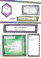 Vorschau - Arbeitsblätter - Buchvorstellung_dezent - Deckblatt