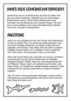Vorschau - Arbeitsblätter - Unterwasserwelt nach James Rizzi - Buntes Pop Art Kunstprojekt für den Sommer - Seite 3