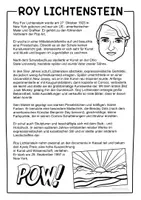 Vorschau - Arbeitsblätter - Pop Art Sonnenuntergang nach Roy Lichtenstein - Kunstprojekt für den Sommer - Seite 2