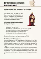 Vorschau - Stundenentwürfe - Unterrichtseinheit: Der Investiturstreit - Seite 3