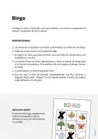 Vista previa - Juegos / Gamificación - Garden / Jardín: Bingo (Juego para la clase de inglés) - página 1