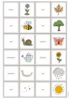 Vista previa - Juegos / Gamificación - Garden / Jardín: Memo Game (Juego para la clase de inglés) - página 2