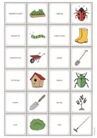 Vista previa - Juegos / Gamificación - Garden / Jardín: Memo Game (Juego para la clase de inglés) - página 3