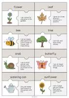 Vista previa - Juegos / Gamificación - Garden / Jardín: Puzzle (Rompecabezas para la clase de inglés) - página 2