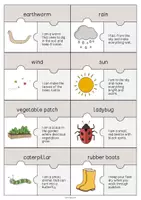 Vista previa - Juegos / Gamificación - Garden / Jardín: Puzzle (Rompecabezas para la clase de inglés) - página 3