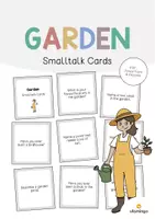 Vista previa - Tarjetas / Manipulativos - Garden / Jardín: Smalltalk Cards (Tarjetas de conversación) - Portada