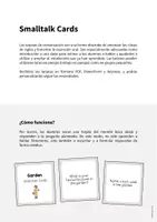 Vista previa - Tarjetas / Manipulativos - Garden / Jardín: Smalltalk Cards (Tarjetas de conversación) - página 1