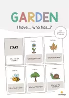 Vista previa - Manualidades / Dibujos para colorear - GARDEN: Paquete XXL de materiales para la clase de inglés (Jardín) - página 1