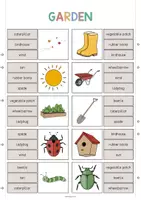 Vista previa - Juegos / Gamificación - Garden / Jardín: Clip Cards (Tarjetas de pinza para la clase de inglés) - página 3