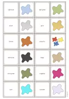 Vista previa - Juegos / Gamificación - Colours / Colores: Memo Game (Juego para la clase de inglés) - página 3