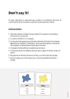 Vista previa - Juegos / Gamificación - Colours / Colores: Don’t say it! (Juego para la clase de inglés) - página 1