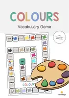 Vista previa - Juegos / Gamificación - Colours / Colores: Vocabulary Game (Juego para la clase de inglés) - Portada