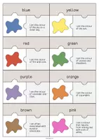Vista previa - Juegos / Gamificación - Colours / Colores: Puzzle (Rompecabezas para la clase de inglés) - página 2