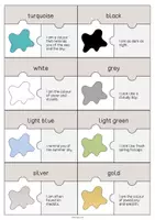 Vista previa - Juegos / Gamificación - Colours / Colores: Puzzle (Rompecabezas para la clase de inglés) - página 3