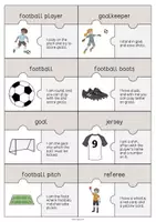 Vista previa - Juegos / Gamificación - Football / Fútbol: Puzzle (Rompecabezas para la clase de inglés) - página 2