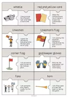 Vista previa - Juegos / Gamificación - Football / Fútbol: Puzzle (Rompecabezas para la clase de inglés) - página 3