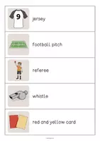Vista previa - Juegos / Gamificación - Football / Fútbol: Running Dictation (Dictado en movimiento para la clase de inglés) - página 3